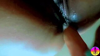 Brunette solo uses big tits toys for aggressive anal masturbation in homemade creampie session