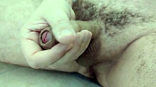 quick bathroom solo session