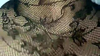 Big ass mature woman in lingerie craving cum inside.