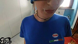 The Best Blowjob Ever, I Love The Milk From This Skinny Wife