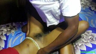 Christmas Day Fucking with Monster Black Cock and Creampie