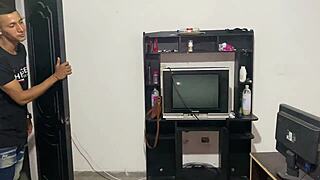 She craves her friend's big cock without a condom