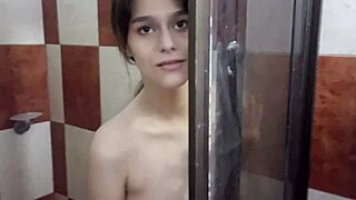 uhh, i sneak into shower with my hot hermanastra and bang her hard till i finish!