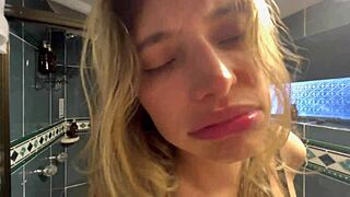 First Time Blowjob and Fuck with Brother-in-Law, Then Again with Pantyhose and Ass