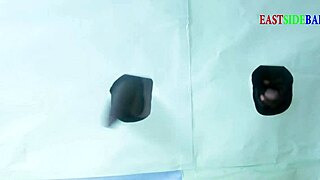 Eastsidebabe and Patricia9ja Take Turns Sucking at Glory Hole One by One