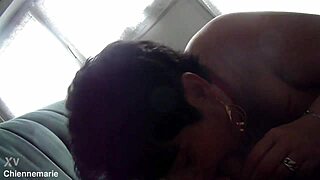 Amateur Receives Facial Cumshot After Intense Blowjob