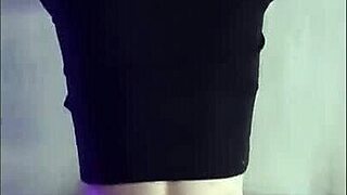 Hottie in pantyhose enjoys positions on bed.