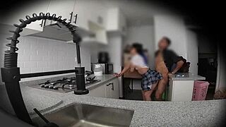 Hidden Camera Films Nympho Neighbor Fucking