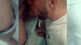 Coroa Pays Me to Suck Him in Gym Locker Room