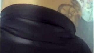 wife feels excited doing striptease in bedroom for first time