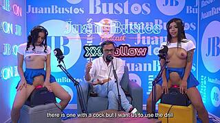 Hot Latin Stepsisters Ride Fuck Machine Wild Together!