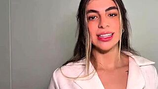 then she took my cumshot all over her ass, fisting her way through the fetish play