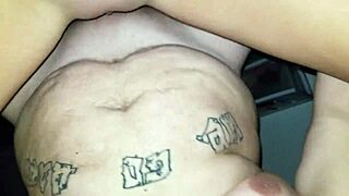 Me and my redhead girlfriend sharing an intimate blowjob moment