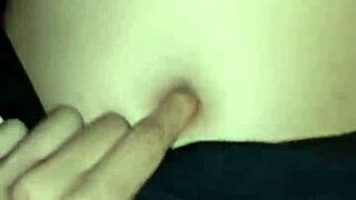 in the casual vibe, a latina babe rides while i peck her belly button, hitting that orgasm fetish spot