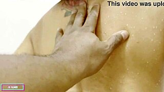 My chubby latina neighbor almost dies trying to take a big black cock in her pussy.