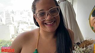 Hot Brunette Cheats Early in Relationship, What a Slut!