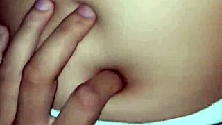 in the casual vibe, a latina babe rides while i peck her belly button, hitting that orgasm fetish spot