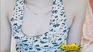 asian amateur explores softcore solo moments quietly