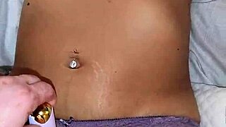 Vered Wifey Rips Clothes in Bedroom, Vibrates Wet Pussy and Tight Ass