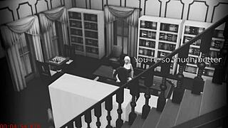 wife caught fucking stranger at library on cam! 😳