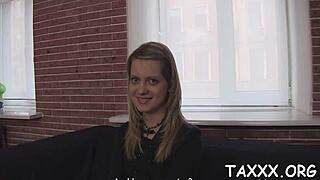 Having Admirable Fuck At A Casting With Hardcore Teen Slut