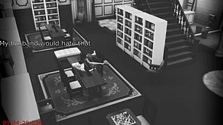 wife caught fucking stranger at library on cam! 😳