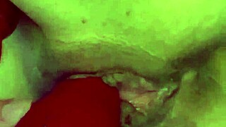 Vibrating clitty with toys until swollen pussy orgasm