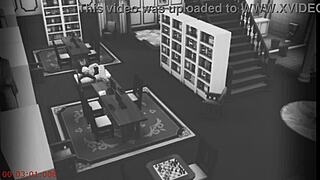 wife caught fucking stranger at library on cam! 😳