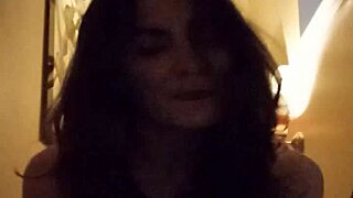 local teen deepthroats cock in pov