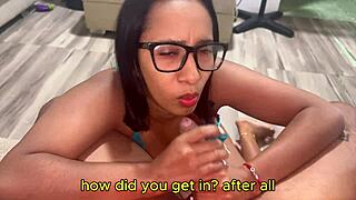 i felt so aroused fucking my girlfriend's step mom leyne rodriguez when her daughter was away