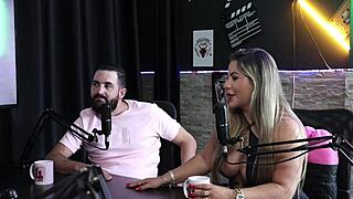 Liberal wife feels jealousy as husband forbids her from seeing another man, they engage in intimate activities in the truck - Juli Figueir� and Felipe Larrossa in sheer red