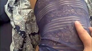 latina beauty fucks husband's guest in the house