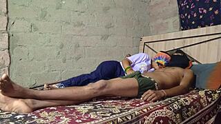 Hot Indian desi step brother-in-law bangs sister-in-law hard! 🔥