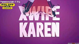All Over Your Body, Xwife Karen Rides and Licks for Brazzers XVPromo Discount