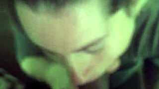 Before work, my tattooed Latina girlfriend slurps and licks my cock sloppy in her thong, sucking deep like a slut friend