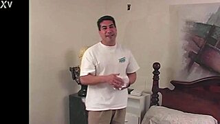 Zoe strips and spanks her boyfriend's man for sniffing her panties in humiliating domination