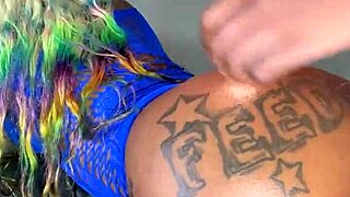 Pretty Black Girl Feels Ecstasy Riding Monster Cock With Deepthroat Gagging