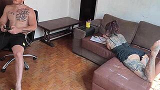 showing friend something better than video game