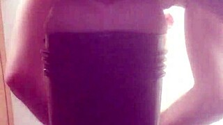 Gazzadomm Fucks Fleshlight Toy