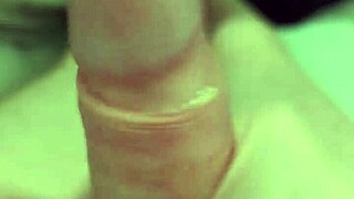 Relaxing Masturbation Session with a Massive Hard Cock