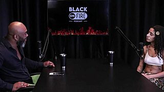 Gorgeous Bibi Hourani Plays Submissive in Interracial Handjob Game on Sheer Red