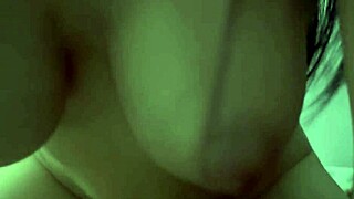 College Girl with Natural Boobs Bouncing in POV Riding Sex