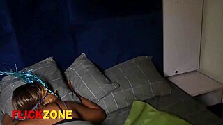 Ebony Babe Gets Fucked Hard in Close-Up Action