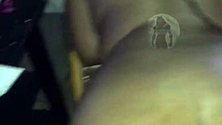 Cheating lesbian with wet pussy takes hard BBC for creampie