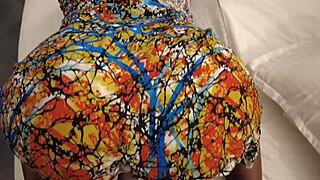 Trying to stay quiet while getting unexpectedly fucked