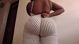 Wife Gets Her Bubble Butt Pounded By Big Black Cock For Creampie