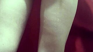 Petite 18+ Amateur with Big Ass Performing Anal Massage and Masturbation Solo