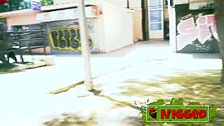 Big anal pounding for Natali, our sexy Spanish cougar outdoors