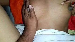 Watch Desihotcouple's Hot Wife Press Boobs and Fuck Pussy to Cumshot!
