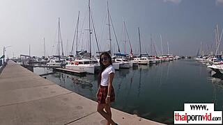 amateur thai teen cherry in uniform fucked by big white dick